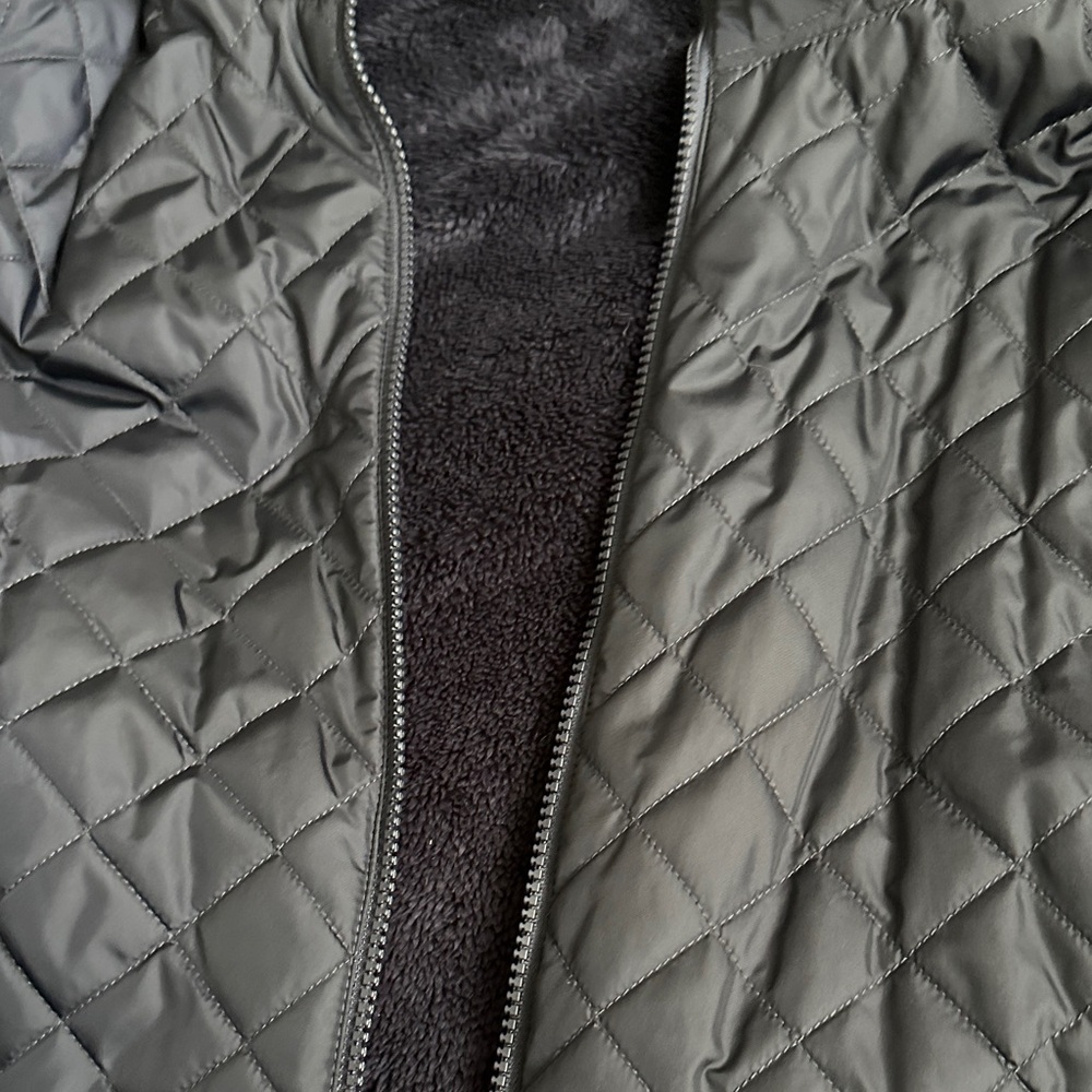Uniqlo Dark blue Quilted Hooded Jacket - Picture 4 of 5